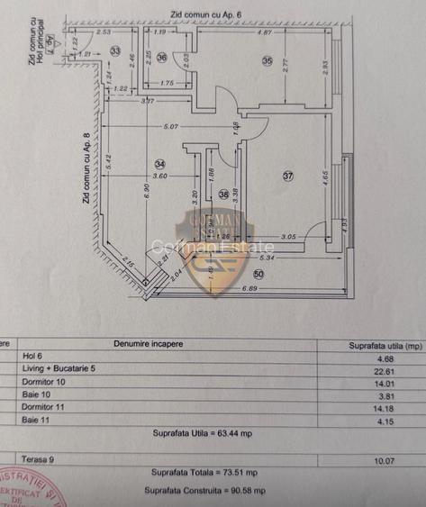 3 camere Mamaia Nord, Alezzi Beach Resort, 2bai, et 1, vedere la mare, gaze, A/C - 20