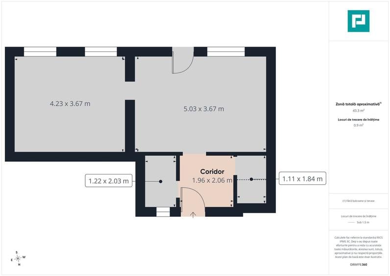 Apartament la casă în Pârneava