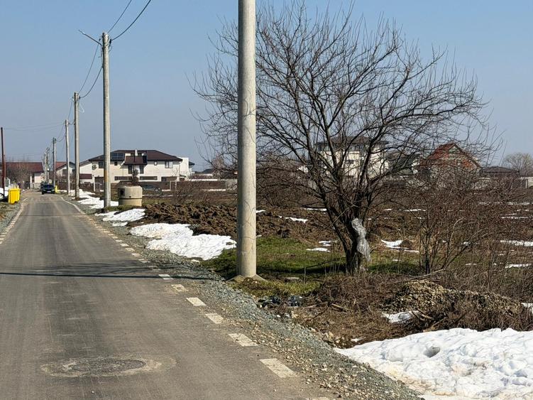 Domnești, teren langa pădure, 420mp, utilități,  deschidere 21ml, intravilan