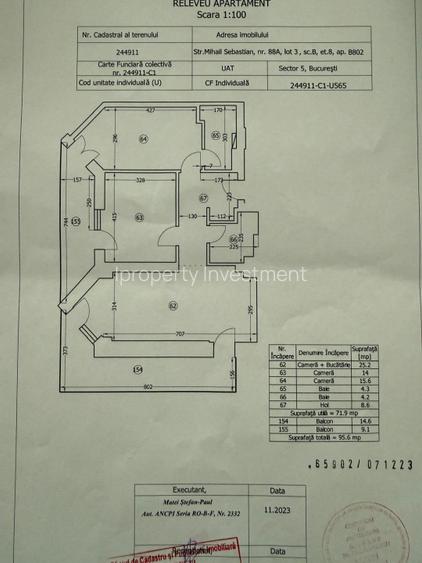 Apartament 3 Camere Vulcan Residence Lux Vedere Panoramica - 9