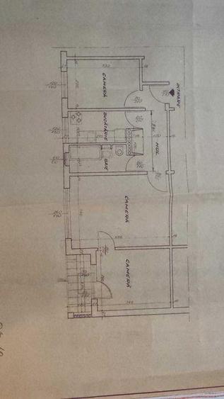 Etaj 2, zona Alexandru Familial, 3 camere
