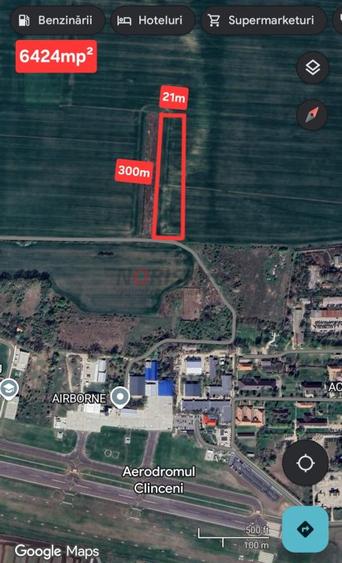 Terenuri Clinceni - 2.500mp -> 15 Ha