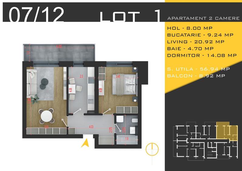 Apartamente 2 camere decomandat,Theodor Pallady METROU, Facilitati