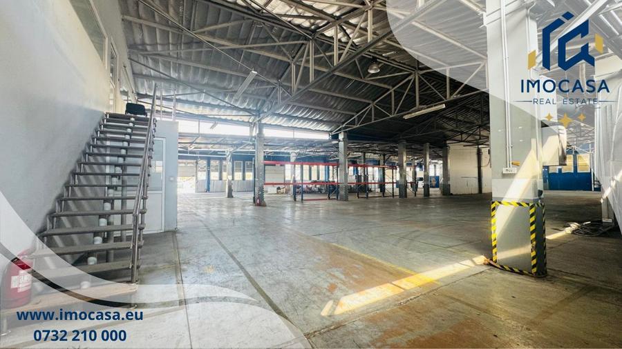 Hală industrială de închiriat 1500-3400 mp uta Arad
