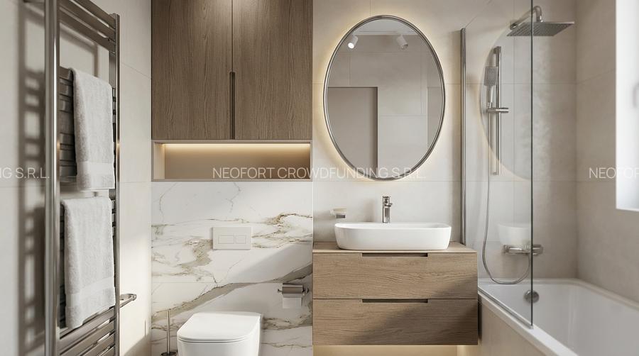 Neofort 84 - Ap 3 camere parcare CADOU,  bucatarie inchisa, incalzire pardoseala - 8