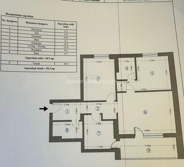 Apartament 3 Camere Premium | 91 mp | 2 Locuri Parcare | Boxa | Terasa 10 mp - 1