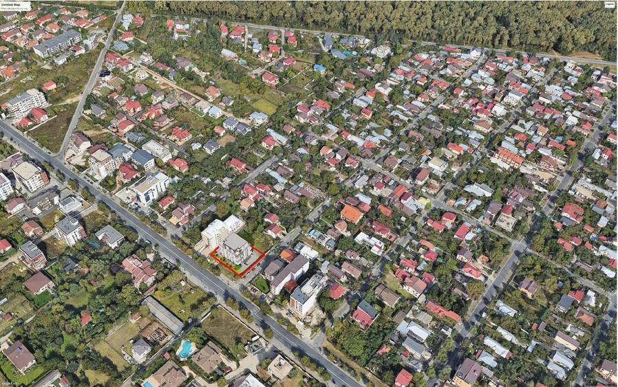 Baneasa - Sisesti, teren cu PUD in lucru, imobil 5 etaje, 20 apartamente