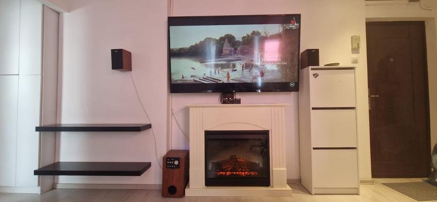 Apartament 2 camere, semidecomandat, 40 mp, ac, smart tv, metrou, Gheorghe Duca