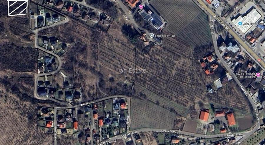 Bucium Aleea Fermei  TEREN 2712mp panorama superba, utilitati si PUZ realizat - 5
