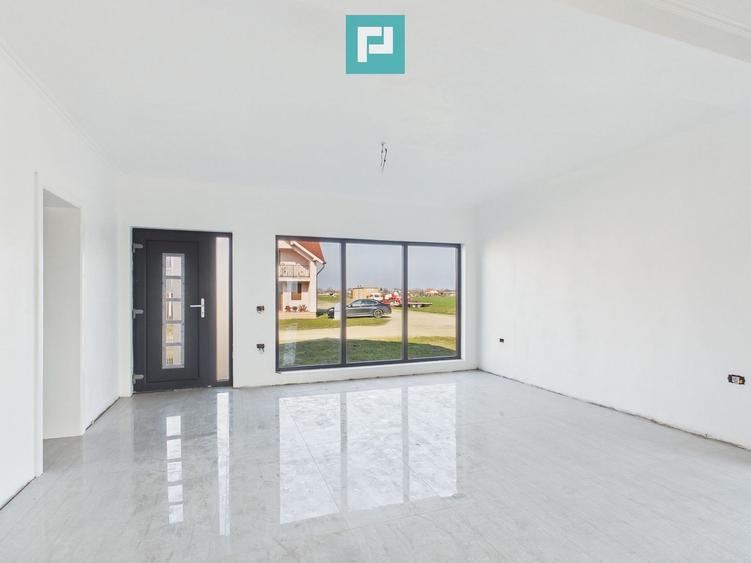 Casă nouă, finisată interior, 130mp utili Curtici