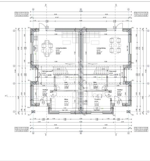 Duplex cu 4 camere de vanzare,250mp teren, in Giarmata Vii