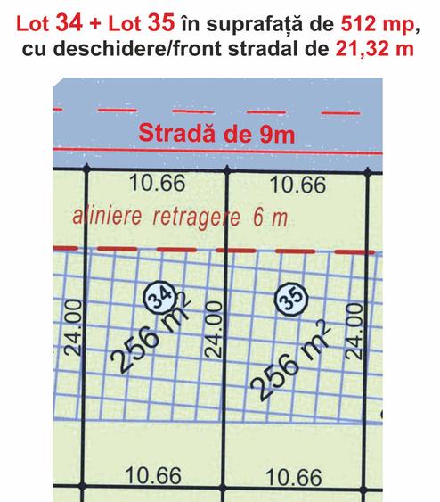 Acționează!  Vand 512 mp teren pentru case în Sibiu str. Viile Sibiului.