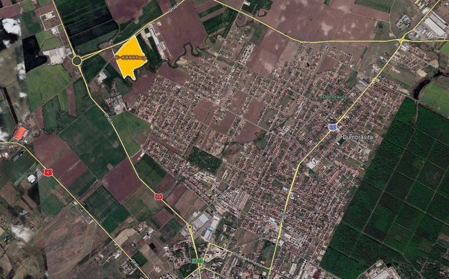 De vanzare teren cu PUZ, logistica/industrial, Dumbravita, Timisoara, Timis
