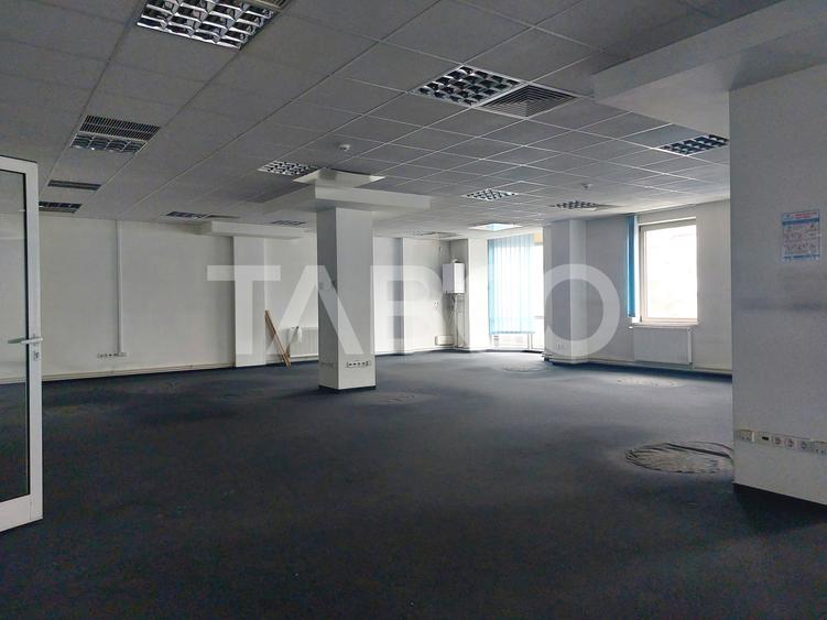 Spatiu de birouri 275 mp 3 camere etaj 1 autorizat ISU Sibiu