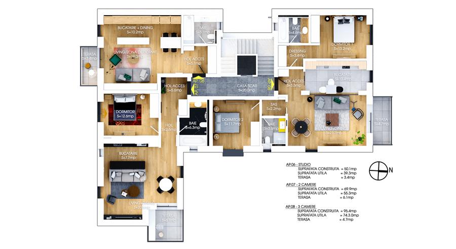 Teren 535 mp cu proiect si autorizatie – Damaroaia - 0% comision