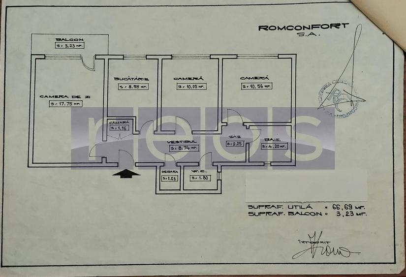 VÂNZARE 3 CAMERE | ZONA TITAN-OZANA | CENTRALA PROPRIE | 2 BĂI