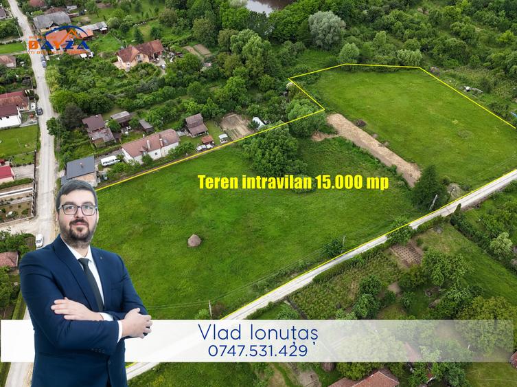Tautii Magheraus, teren intravila 15.000 mp, neparcelabil, utilitatile la limita