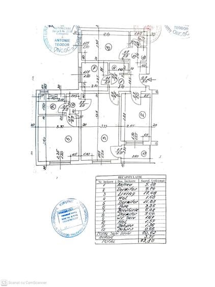 Vanzare apartament 4 camere | Titan - bloc tip H | langa metrou | etaj 3/4 |