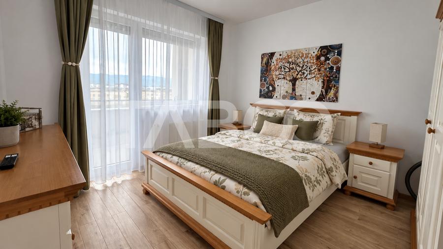 Apartament bloc cu lift 2 camere loc de parcare balcon Turnisor Sibiu