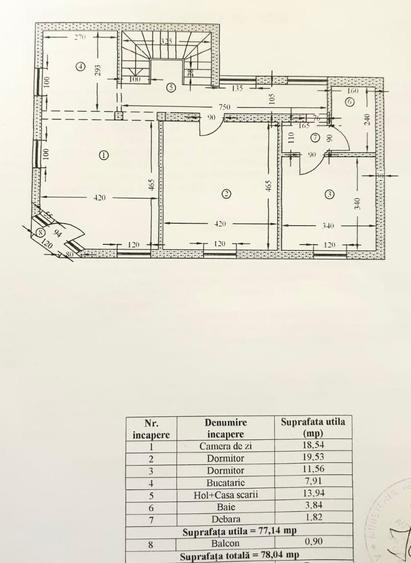 Mosilor, casa S P+1+M, 291mp, 8 camere, teren 118mp, 390.000Euro