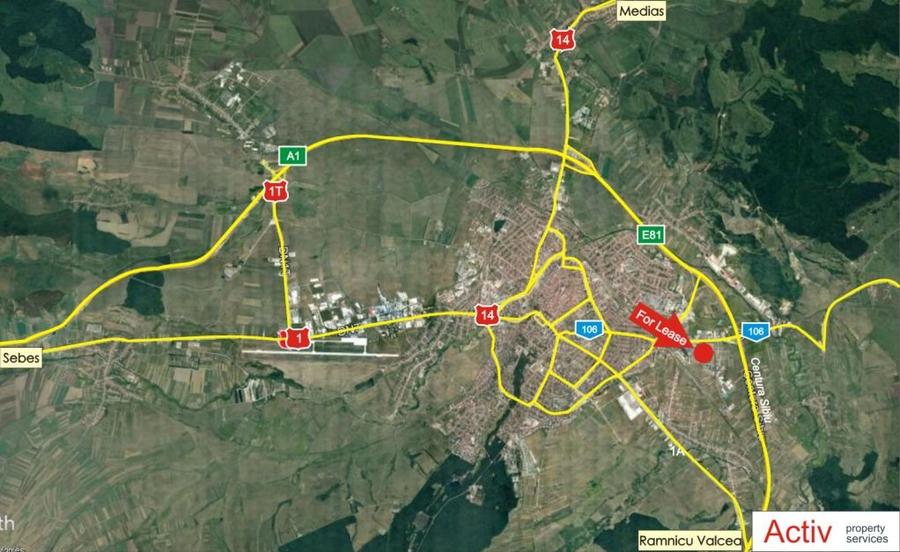 SPATII DE DEPOZITARE SI PRODUCTIE - INDEPENDENTA SIBIU