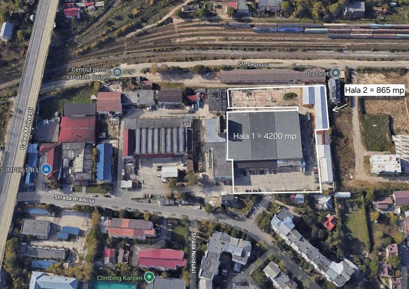 Hale Industriale 5065 mp de vanzare Str. Bradului - Bacau