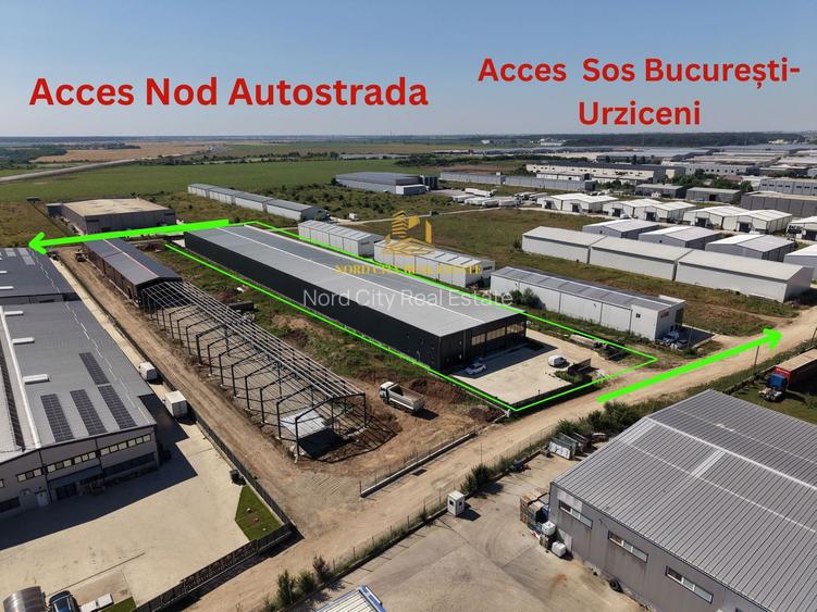 Hală Industrială P+1E | 8.000 mp teren | Acces A0 | DN2 | Afumați - 8