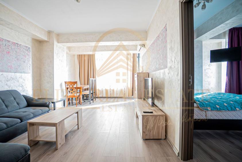 Tomis Nord/Campus - Apartament cu 2 camere, mobilat si utilat, etaj 3.