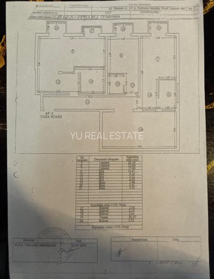 Apartament 3 camere | 145 mp | Terasă 30 mp | Vedere lac și mare | Mamaia - 1