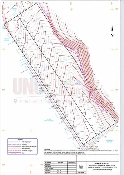 Teren 8.600 mp Breazu Iași, PUZ în curs de aprobare, D+P+2E, priveliste unica