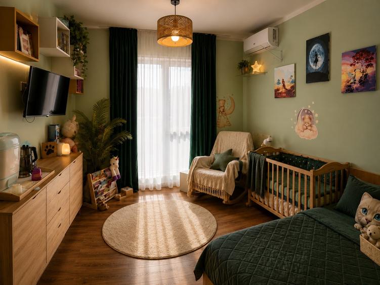 Vila individuala 126 mp construiti, mobilata și utilată modern Chiajna
