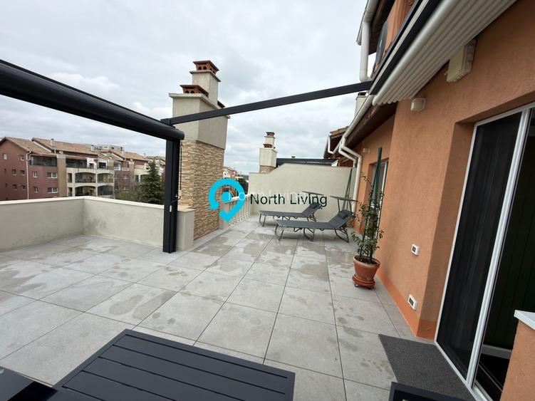 Apartament 3 camere premium renovat, terasa mare Pipera - 27