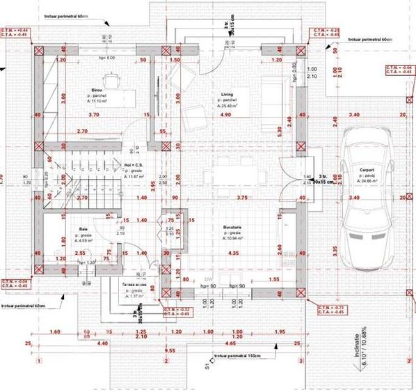 Casa cu 5 camere si gradina de 415 mp din Selimbar in Sibiu