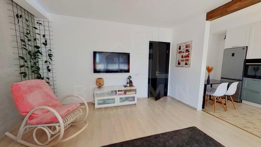 2 Camere 55mp Parter - Loc Parcare Mobilat Utilat Sanpetru Brasov