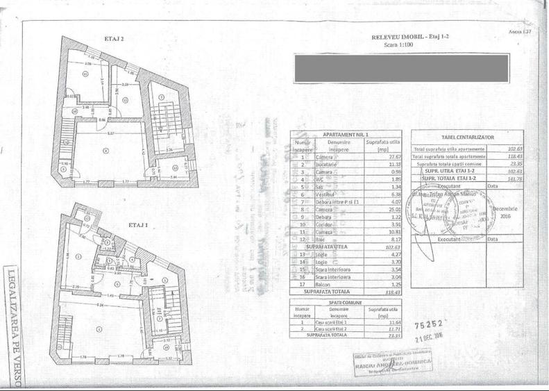 Apartament duplex COTROCENI (G.Botanica - Splaiul independentei). Garaj inclus.