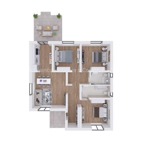 Casa individuala pe parter în Mosnita - 2