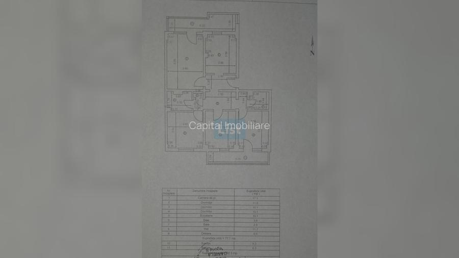 Apartament 93 mp, etaj 1 - 9
