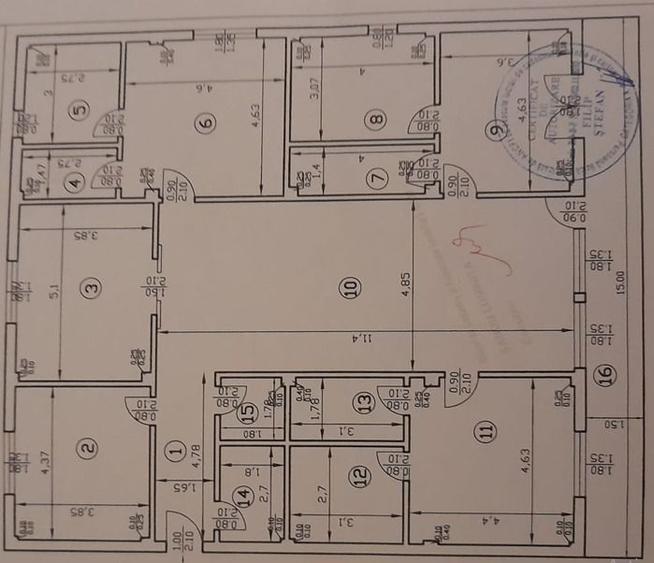 Ap5cam(liv.+4dorm,4bai) tot.decom,mob-util+2parc/Popesti-Leordeni