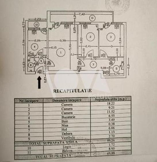 De vânzare: ap.3 camere - Lujerului - Veteranilor, bloc reabilitat