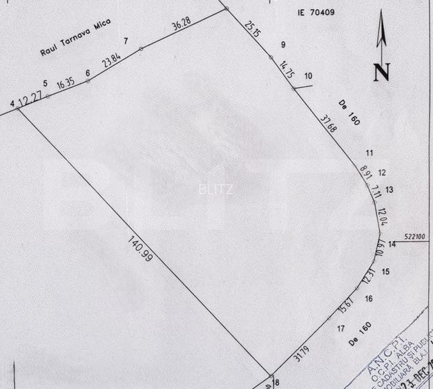 Teren extravilan cu potential ridicat, 10.000 mp, zona Blaj - Petrisat - 2