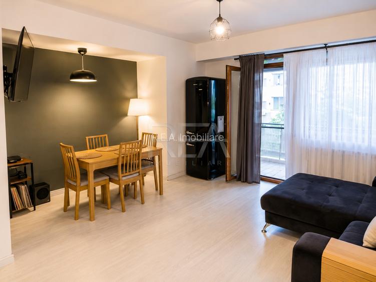 3 camere Obor decomandat, centrală, et. 3, an 2015, metrou, 89 mp - 5