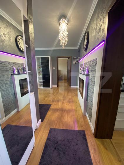 Apartament SUPERB 3 camere, 81 mp utili, garaj, 2 bai- zona Calea Moldovei