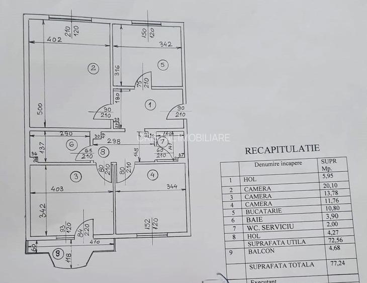 Vânzare Ap 3 Camere Între Nerva Traian & Mall Vitan Centrală TermicaCertificat A - 4
