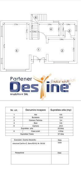 Casa cu etaj, 4 camere 170.000 euro, Comision 0%