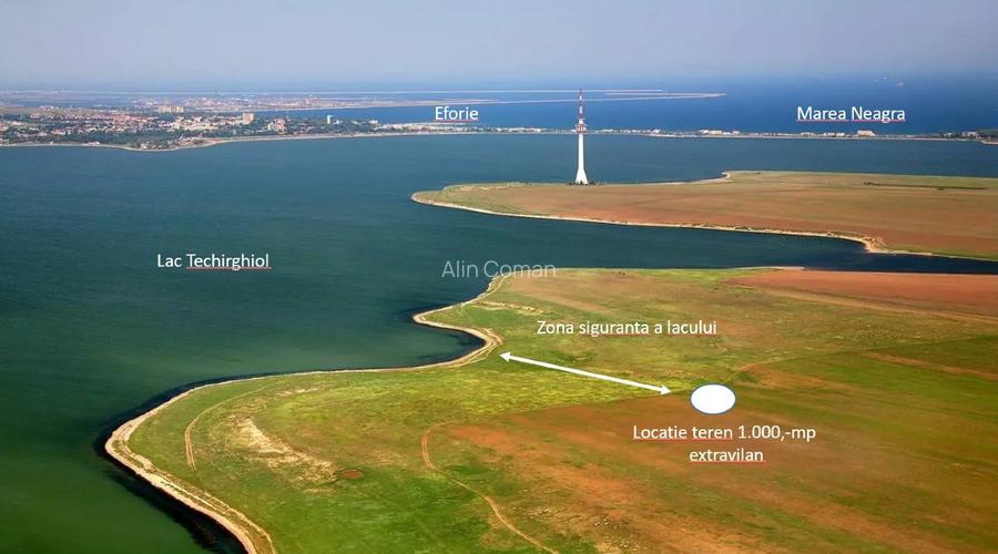 Oportunitate, 1.000 mp, in prima linie a lacului Techirghiol - 6