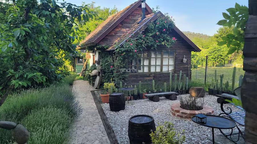 De vanzare 0,75ha cu doua case, gradina, livada etc Ideal camping, tabere, ferma - 12