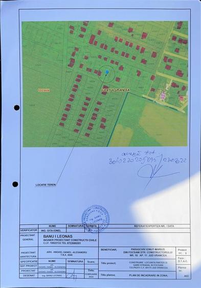 Teren Focsani-AUTORIZAT CASA-TOATE UTILITATILE