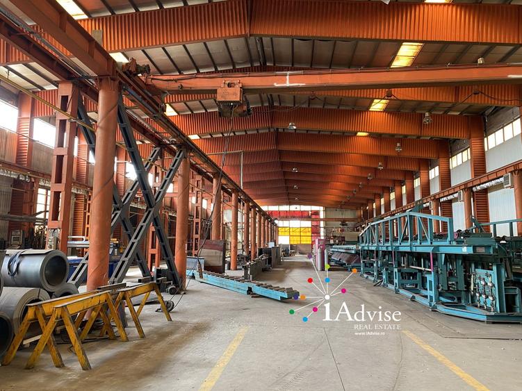 Spatiu industrial/ Hala de productie 3500 mp - Pod rulant
