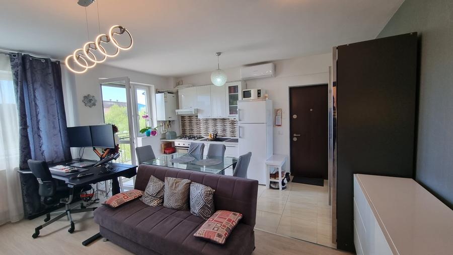 2 camere, de vanzare apartament nou open space in zona Bucium, Cod 162253
