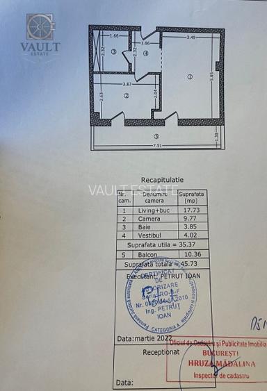 APARTAMENT 2 CAMERE-SEBASTIAN-13 SEPTEMBRIE-PROSPER-LUX - 1